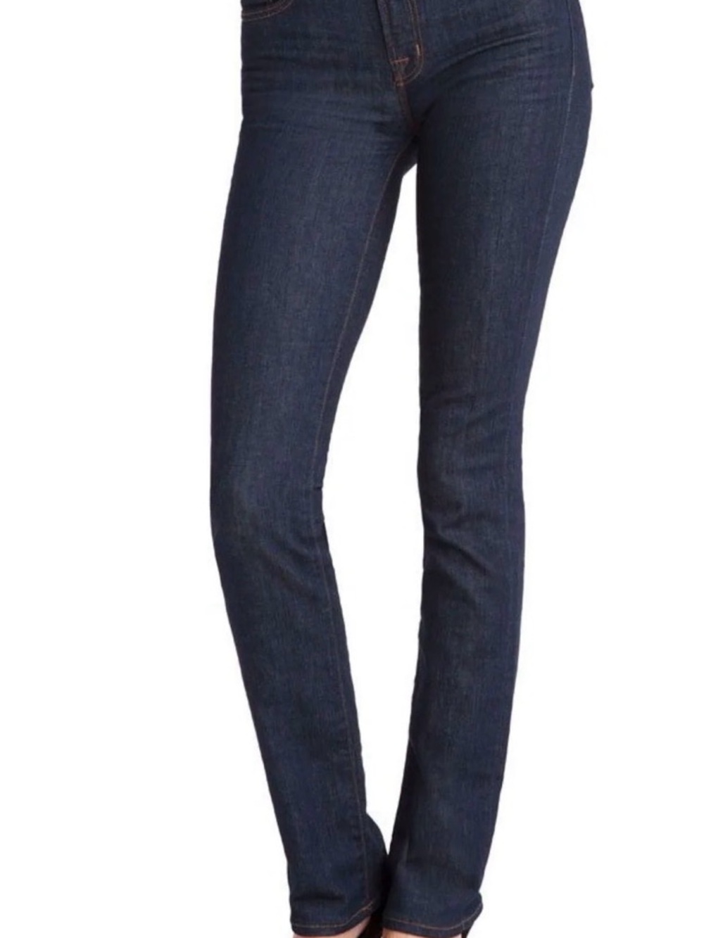 J Brand Women’s High-Rise Skinny Jeans in Dark Indigo Blue